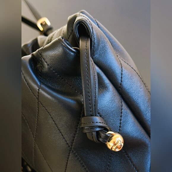 COACH Faye Mini Drawstring Bag With Quilting - Picture 11 of 15